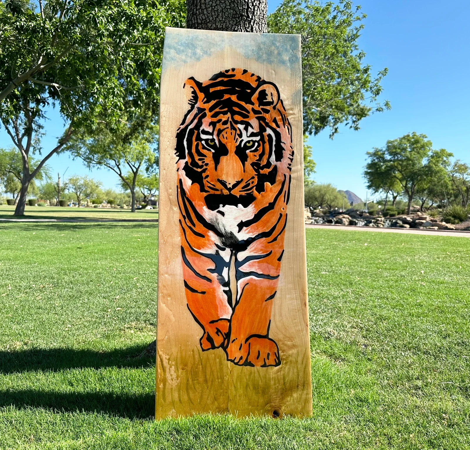 Tiger Mural